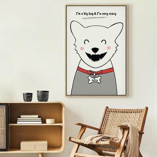 Quadro - Doggy Harry (1 Part) Vertical