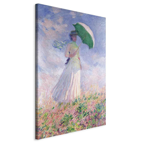 Quadro XXL - Claude Monet – Woman with a Parasol, facing right