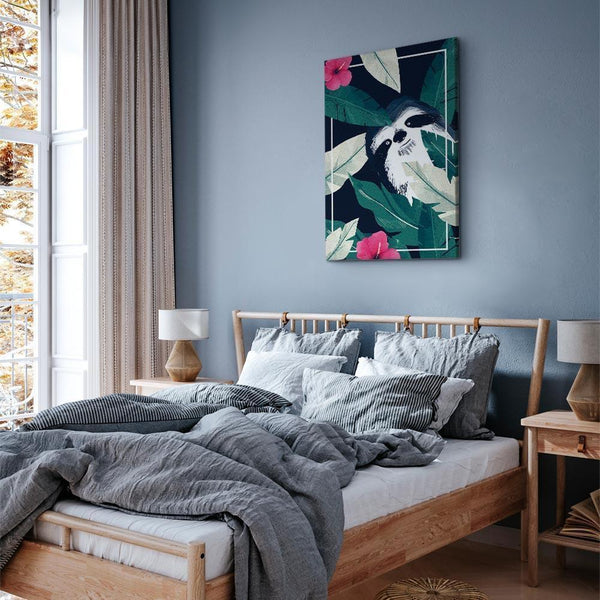 Quadro - Sloth in the Tropics (1 Part) Vertical