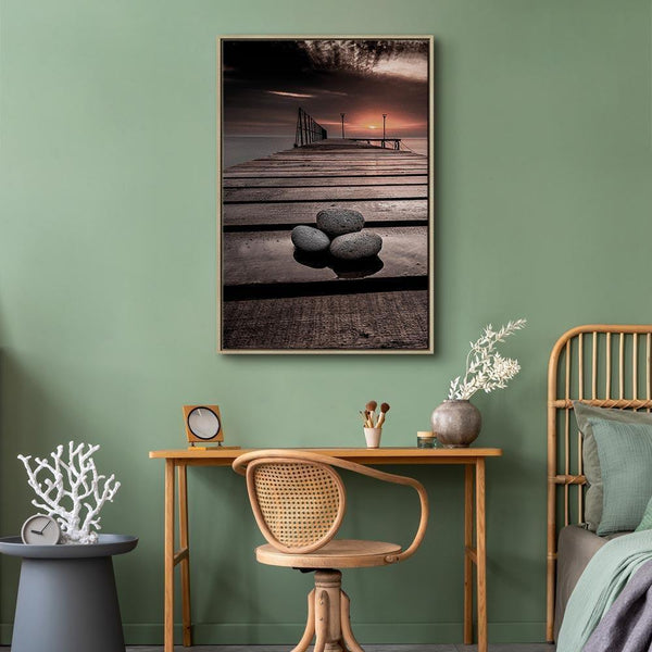 Quadro - September Sunset (1 Part) Vertical