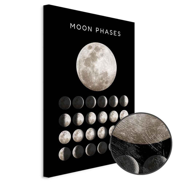 Quadro - Moon Phases (1 Part) Vertical