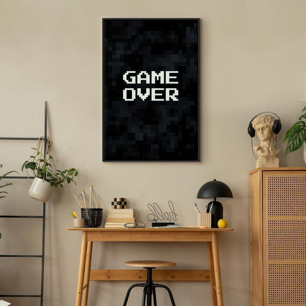 Quadro - Pixel Game Over