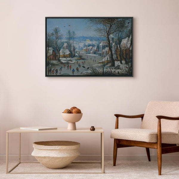 Quadro - Pieter Brueghel the Younger – Winter Landscape with a Bird Trap