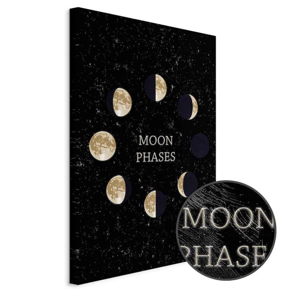 Quadro - Lunar Cycle (1 Part) Vertical