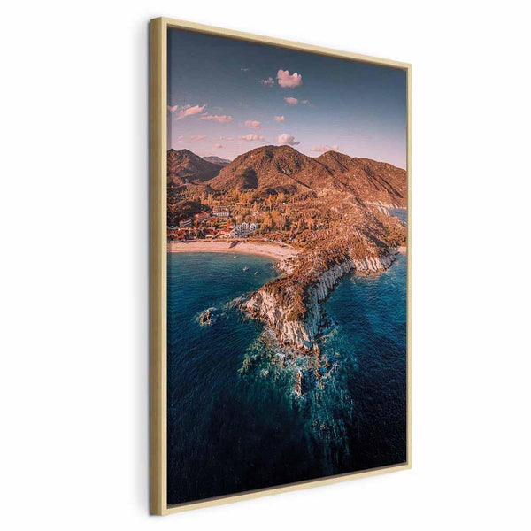 Quadro - Cliff in Kalamitsi (1 Part) Vertical