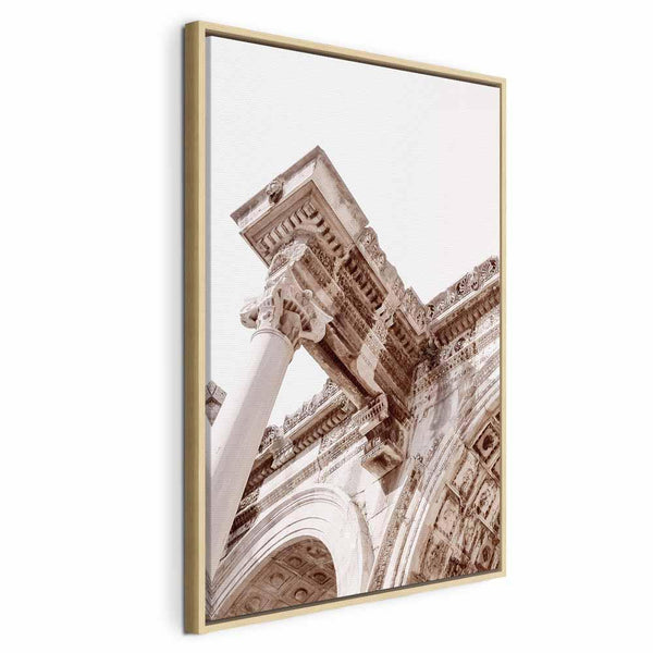 Quadro - Temple of Hadrian (1 Part) Vertical