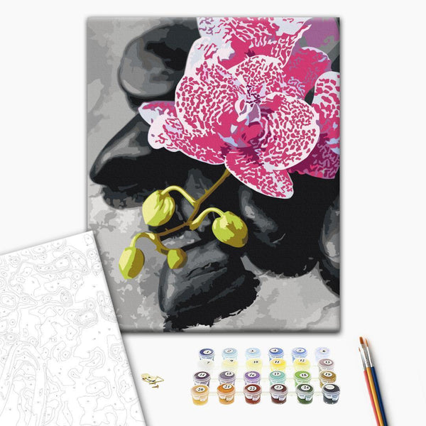 Quadro fai da te - Pink Orchid