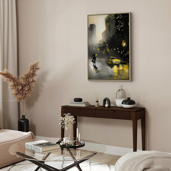Quadro - City Glow (1 Part) Vertical