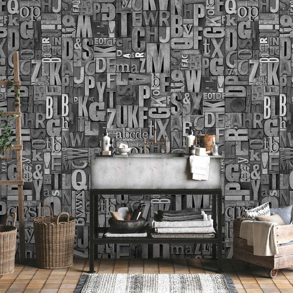 Carta da parati - Enigma di platino