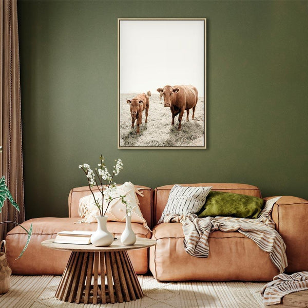 Quadro - Mother and Calf (1 Part) Vertical