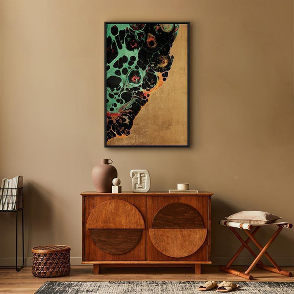 Quadro - Composition of Micro Shapes (1-part) - Abstract Forms of Colors