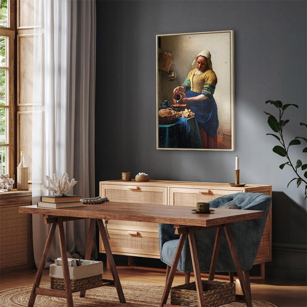 Quadro - Jan Vermeer – The Milkmaid