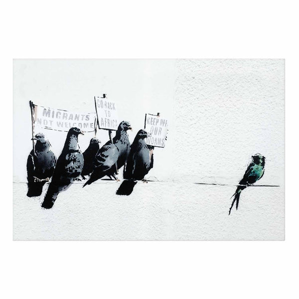 Poster - Xenophobic Pigeons