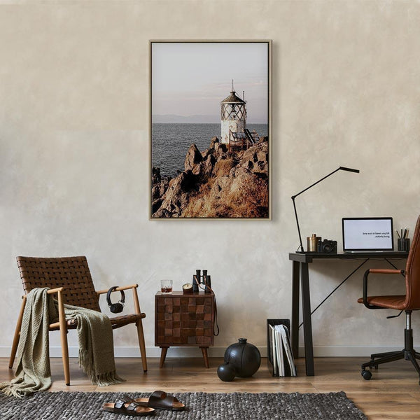 Quadro - Lantern On The Cliff (1 Part) Vertical