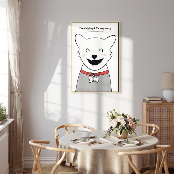 Quadro - Doggy Harry (1 Part) Vertical