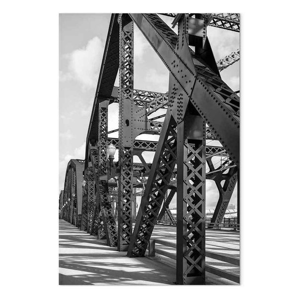 Quadro - Bridge at Morning (1 Part) Vertical