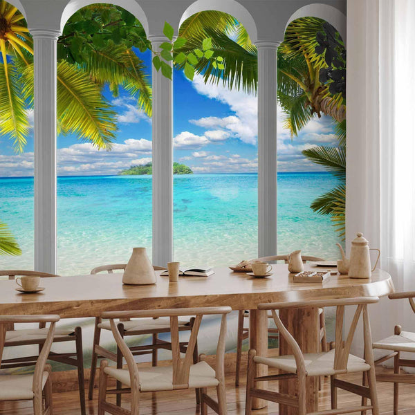 Carta da parati - Sea behind Columns