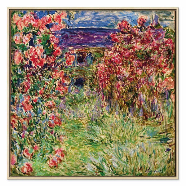 Quadro - Claude Monet – La maison dans les roses
