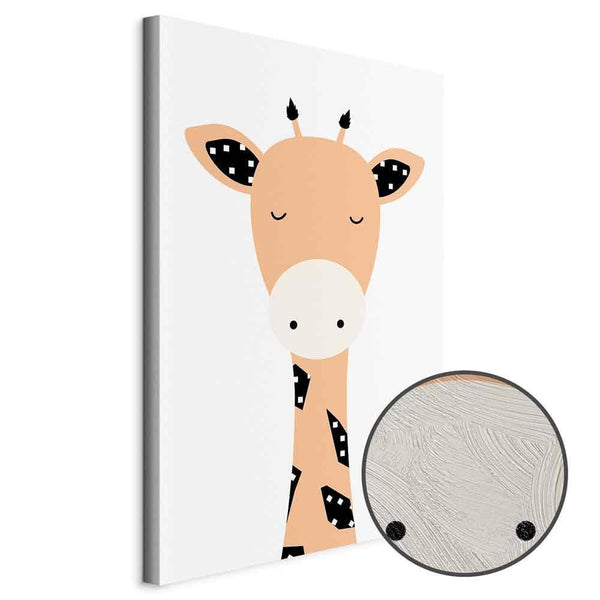 Quadro - Funny Giraffe (1 Part) Vertical