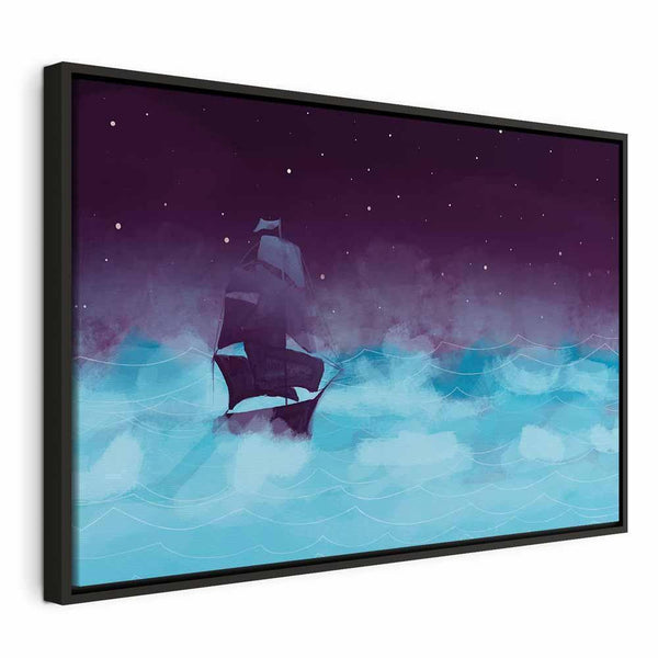 Quadro - Night Waves (1 Part) Wide - Third Variant