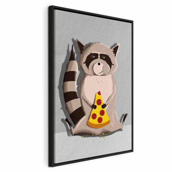 Quadro - Gourmand Raccoon (1 Part) Vertical