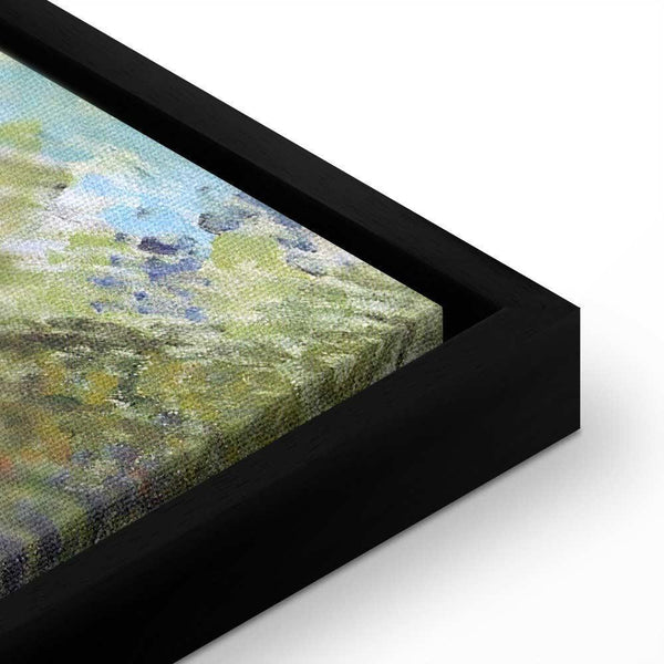 Quadro - Claude Monet – Coin de jardin à Montgeron