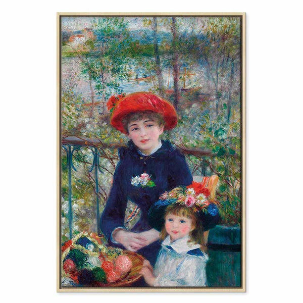 Quadro - Pierre-Auguste Renoir – Two Sisters (On the Terrace)