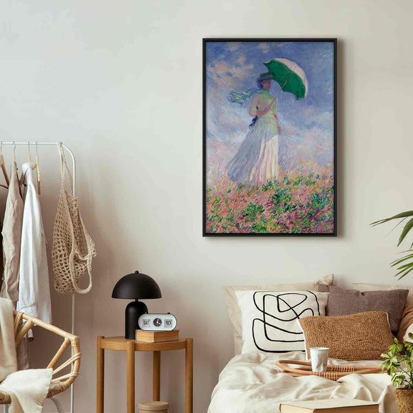 Quadro - Claude Monet – Woman with a Parasol, facing right