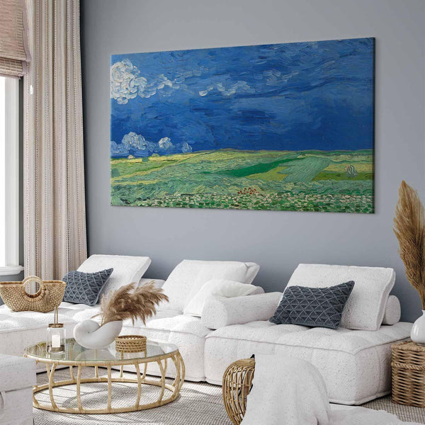 Quadro XXL - Vincent van Gogh – Wheat Field under Thunderclouds