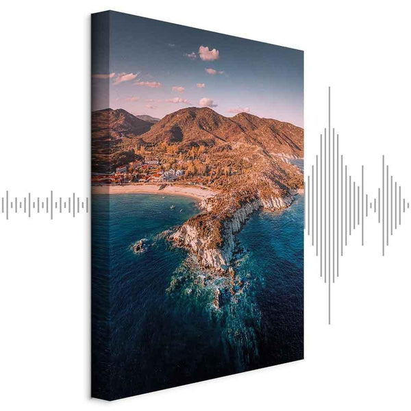 Quadro - Cliff in Kalamitsi (1 Part) Vertical