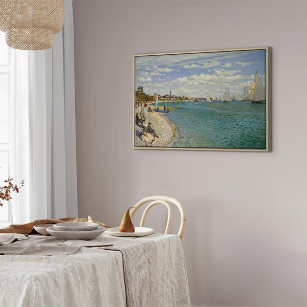Quadro - Claude Monet – Regatta at Sainte-Adresse