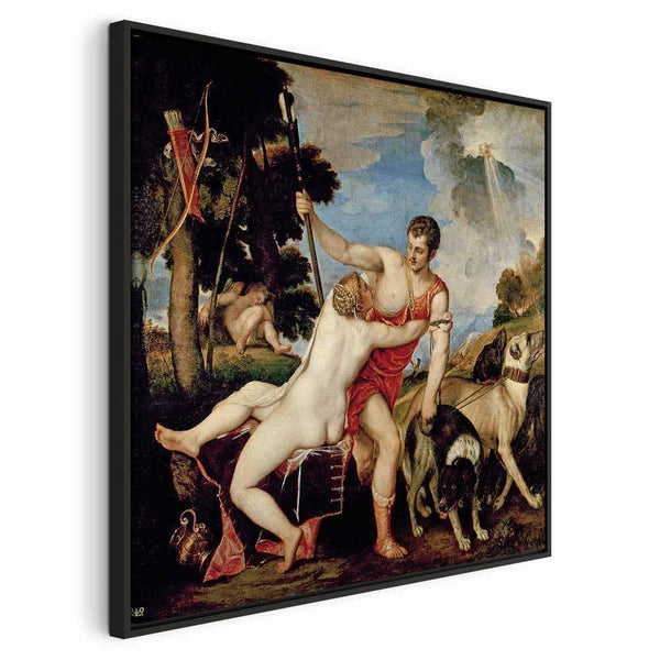 Quadro - Titian – Venus and Adonis