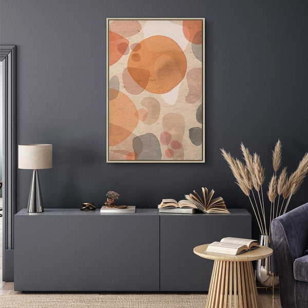 Quadro - Amber Kaleidoscope (1 Part) Vertical