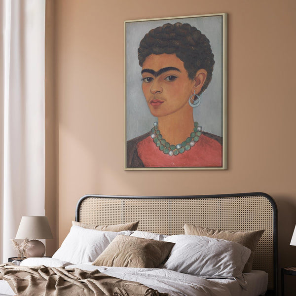 Quadro - Frida Kahlo – Self-Portrait with Curly Hair
