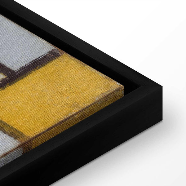 Quadro - Piet Mondrian – Composition with grid 9