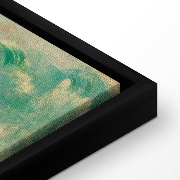 Quadro - Berthe Morisot – Sur un banc de Bois de Boulogne