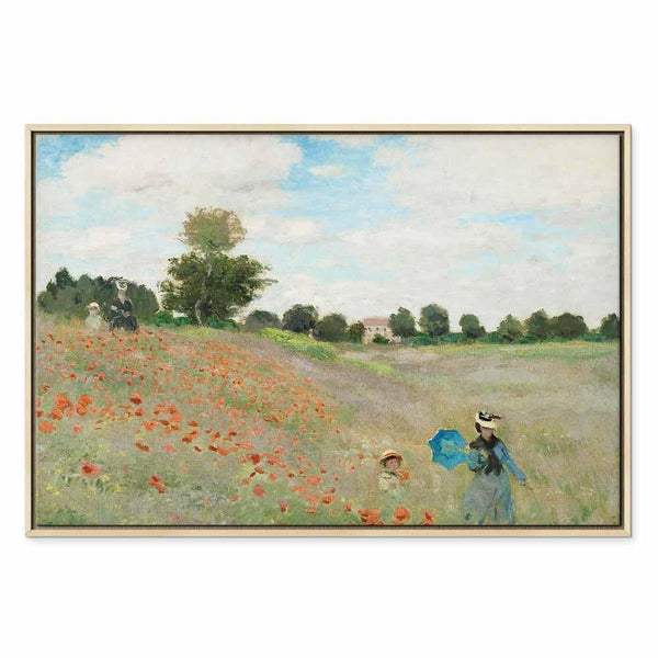 Quadro - Claude Monet – Poppy Field near Argenteuil