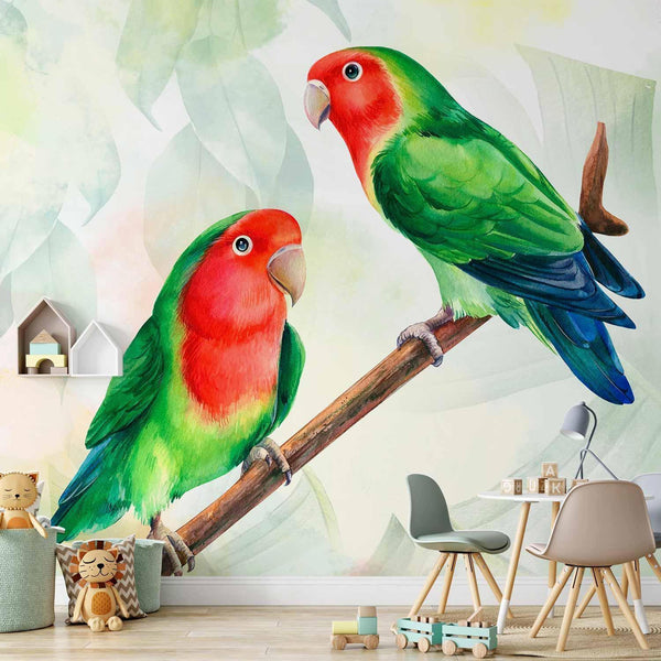 Carta da parati - Lovebirds