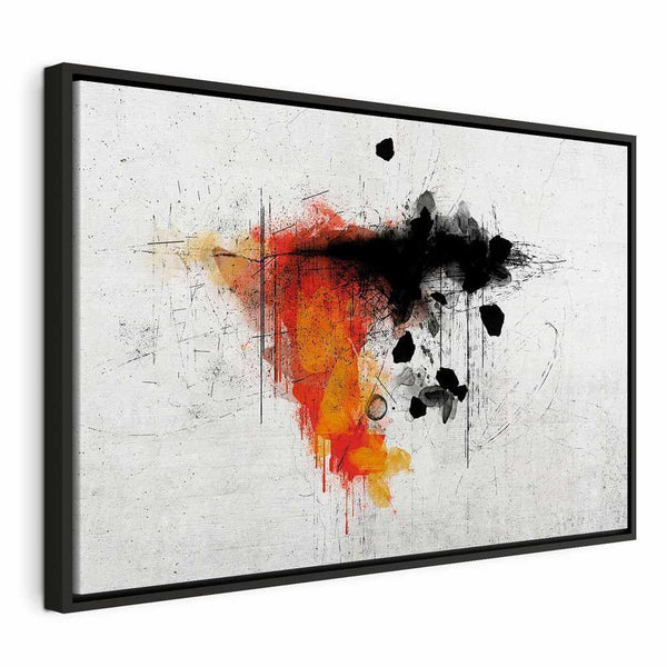 Quadro - Expression of Red (1 Part) Wide