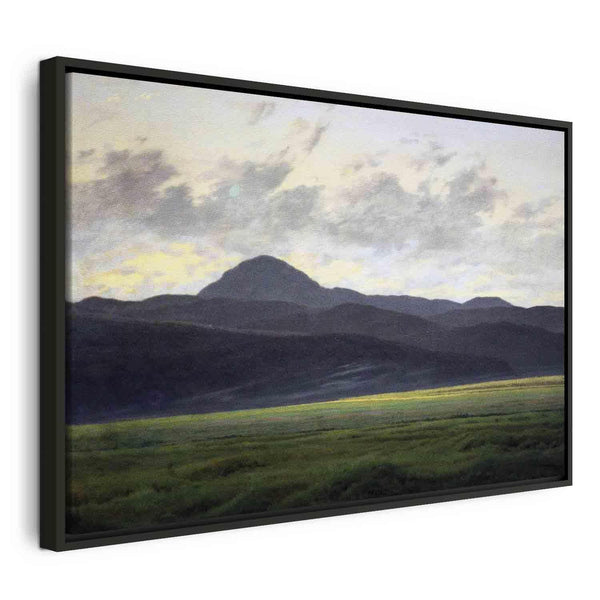 Quadro - Caspar David Friedrich – Mountain Landscape in Bohemia
