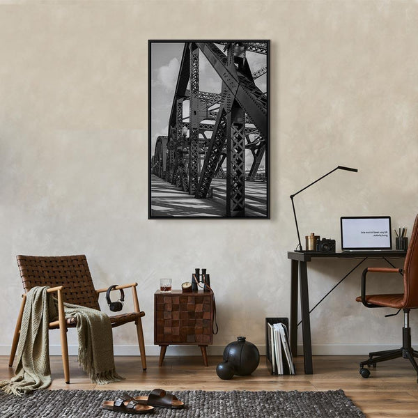 Quadro - Bridge at Morning (1 Part) Vertical