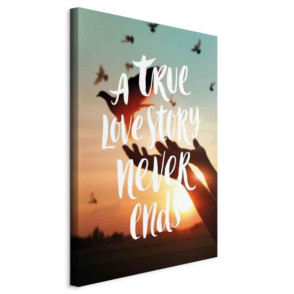 Quadro - A True Love Story Never Ends (1 Part) Vertical