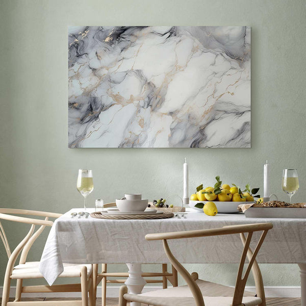 Quadro - Elegant marble – stone structures in neutral colours