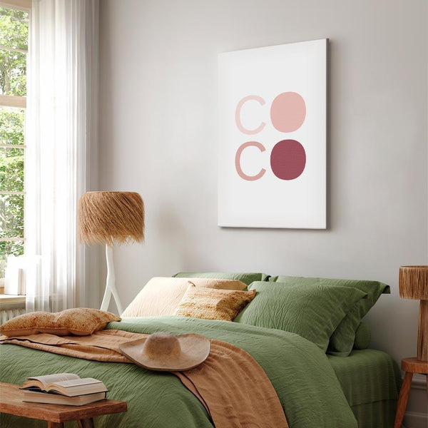 Quadro - Pink Coco (1 Part) Vertical