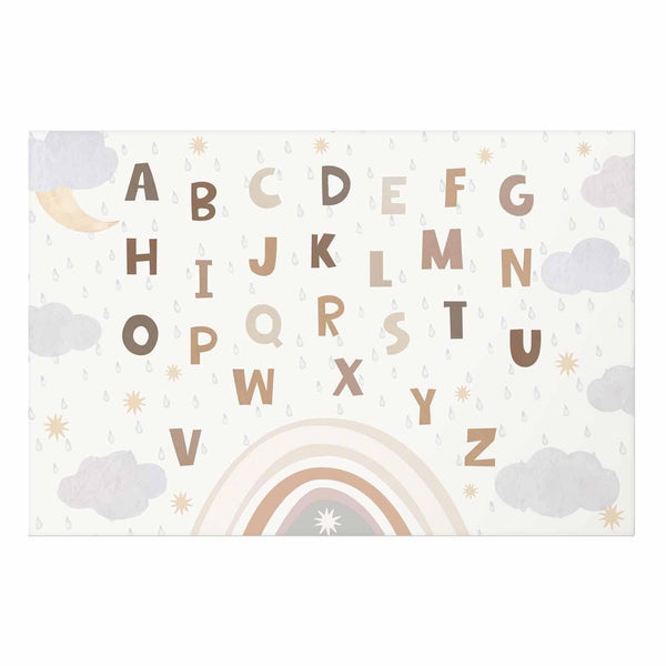 Poster - Letters in Muted Colors
