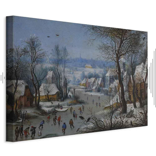 Quadro - Pieter Brueghel the Younger – Winter Landscape with a Bird Trap
