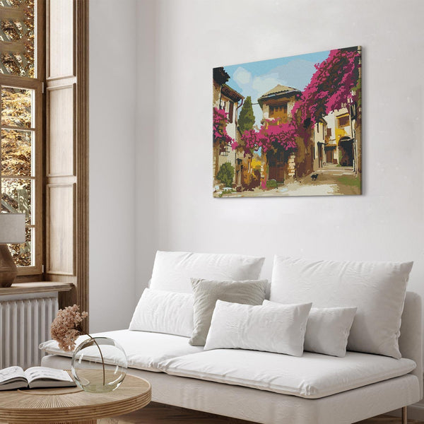 Quadro fai da te - Mediterranean Town