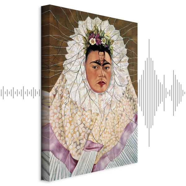 Quadro - Frida Kahlo – Self-Portrait as a Tehuana (Diego on My Mind)