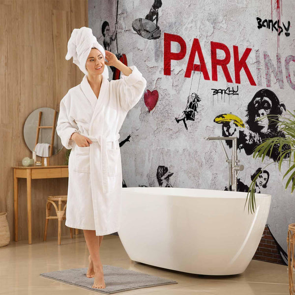 Carta da parati - [Banksy] Graffiti Diveristy