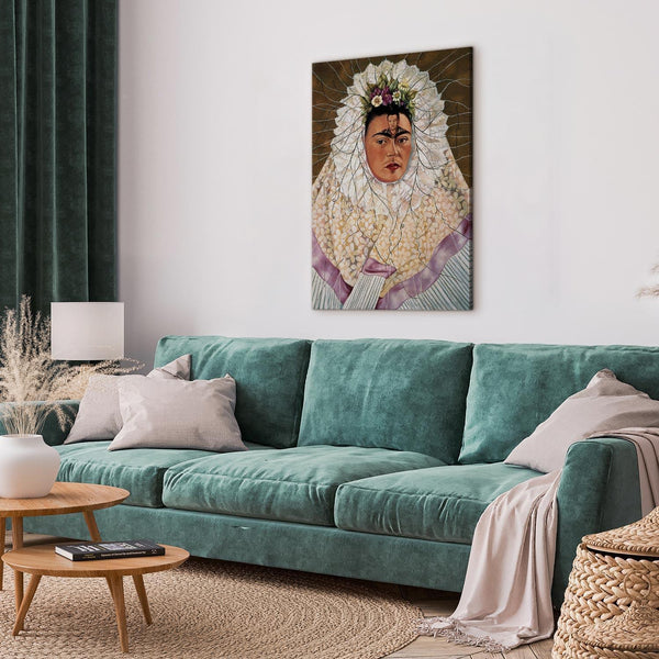 Quadro - Frida Kahlo – Self-Portrait as a Tehuana (Diego on My Mind)